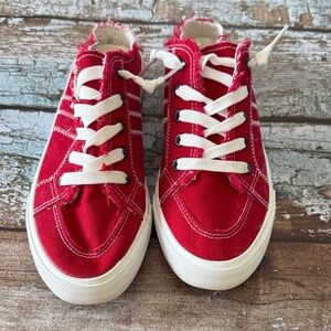 Stylish Red  Sneakers